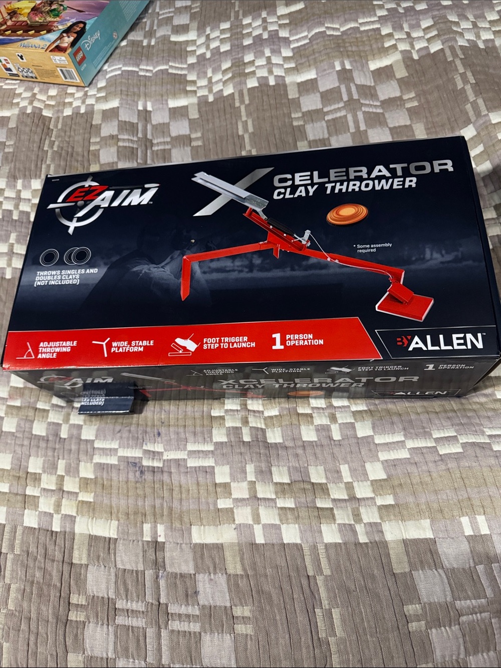 EZAIM Celerator Clay Thrower - Red/Black